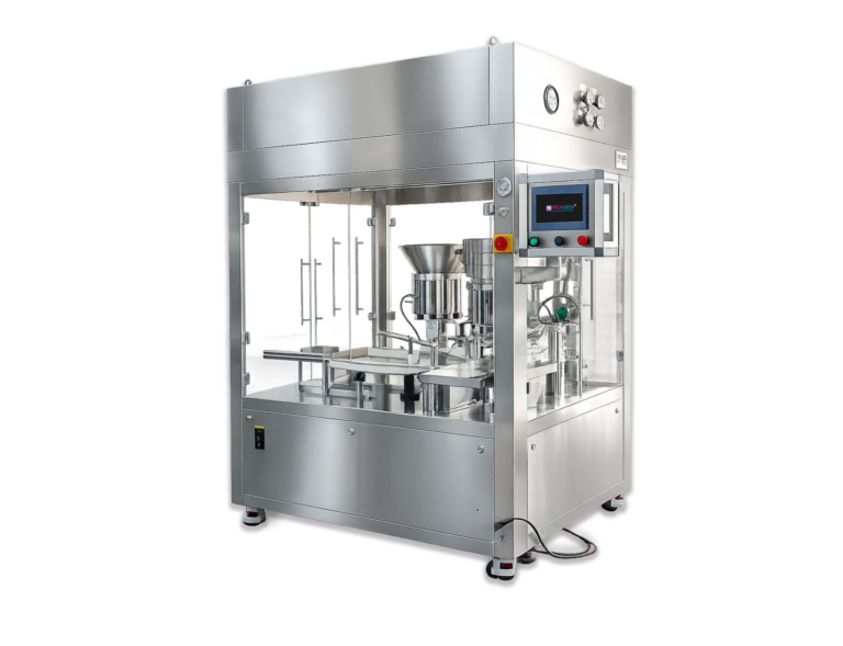 Vials Filling and Cap Scrimping Automatic Workshop Line